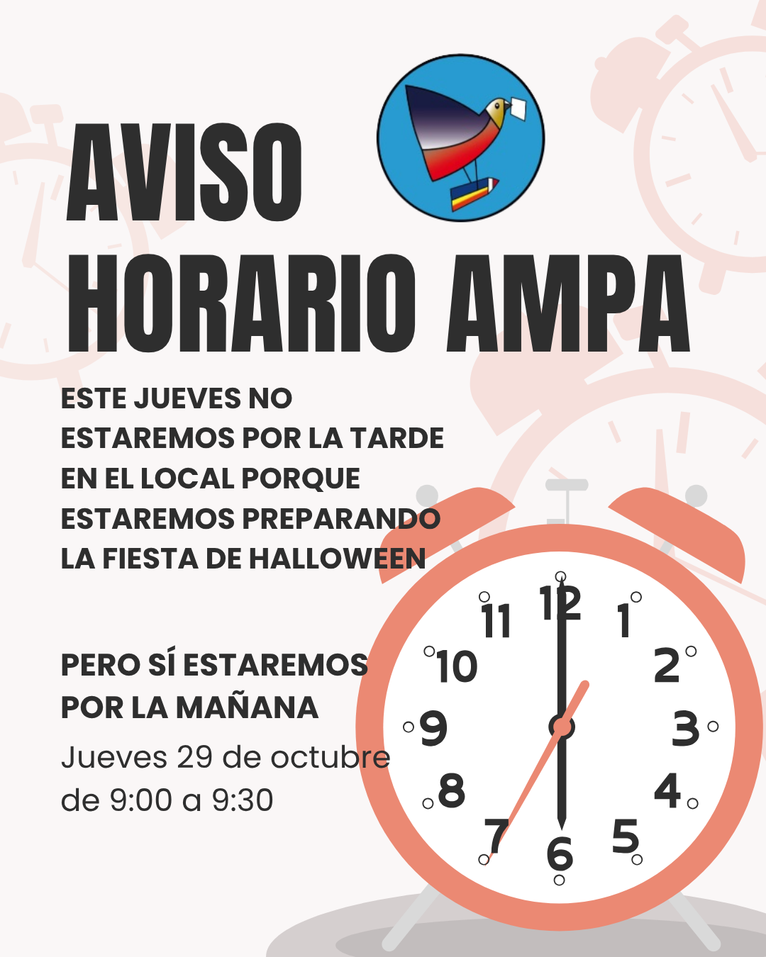 AVISO HORARIO